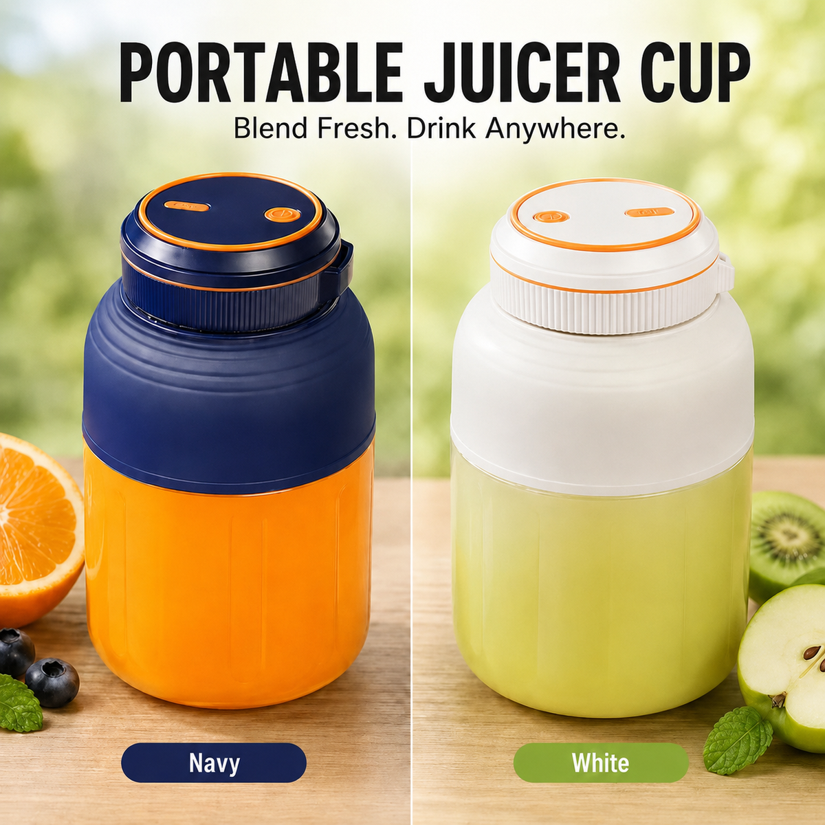 Rechargeable Portable Smoothie Blender Cup