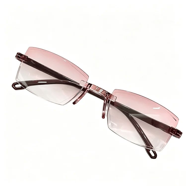 Diamond-Cut Frame Reading Glasses