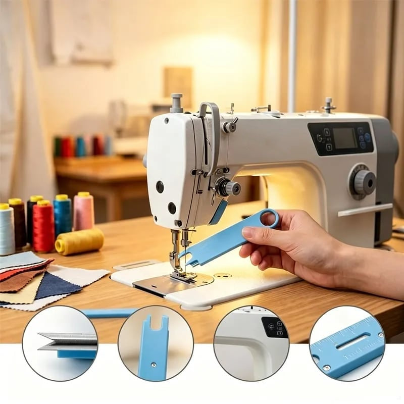 Long-Handle Needle Threading Aid