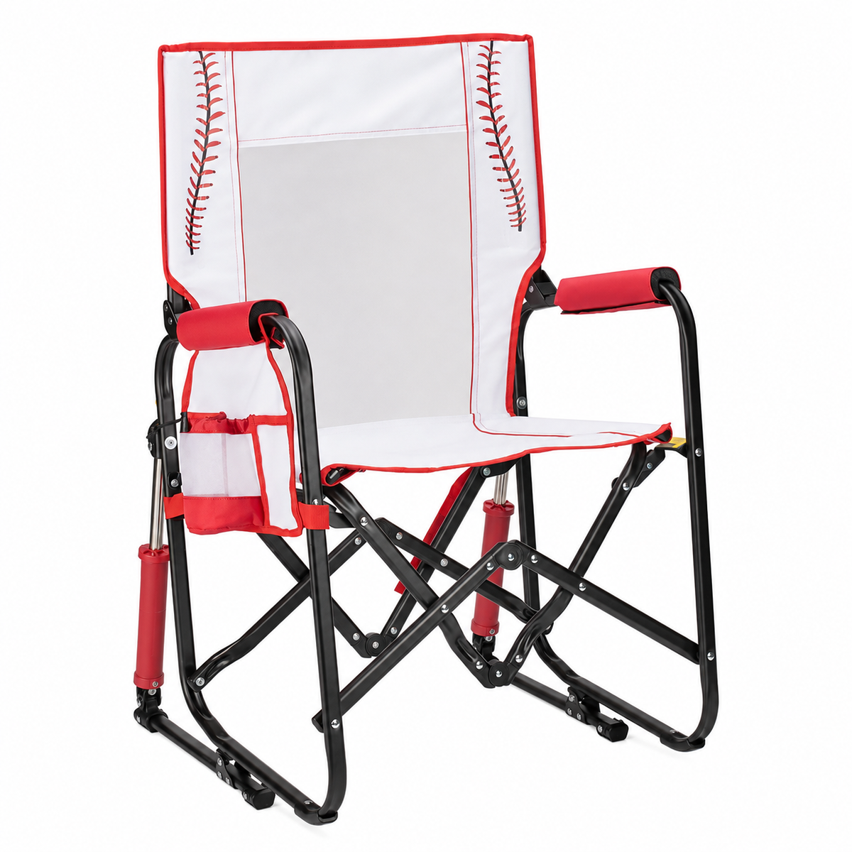 Compact Stowaway Rocking Chair — Portable Fold-Flat Outdoor Chair