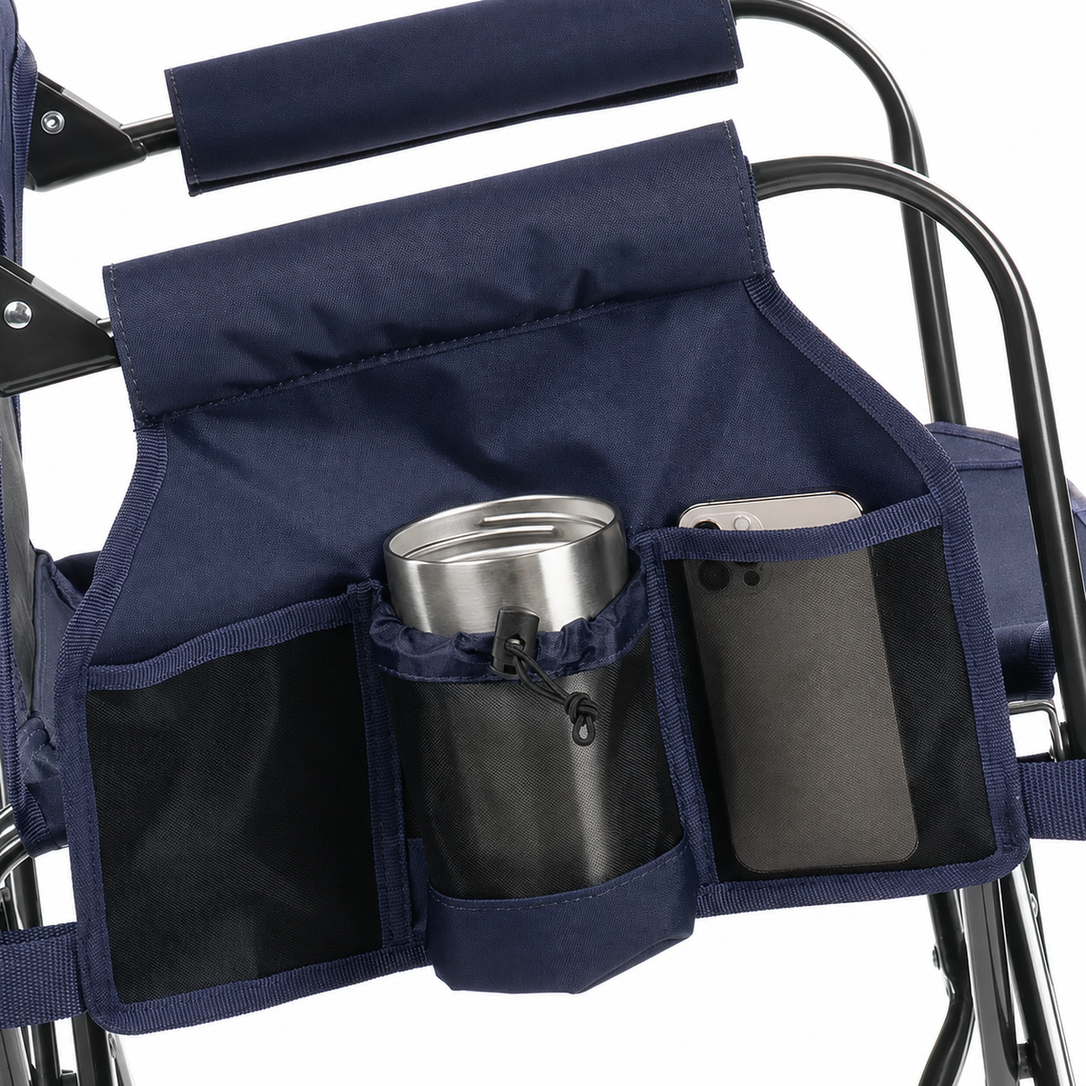 Compact Stowaway Rocking Chair — Portable Fold-Flat Outdoor Chair