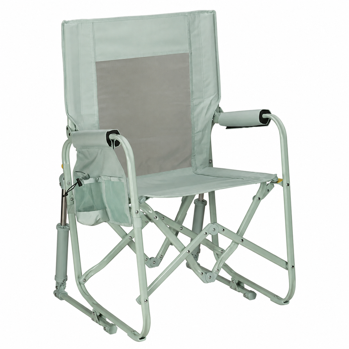 Compact Stowaway Rocking Chair — Portable Fold-Flat Outdoor Chair