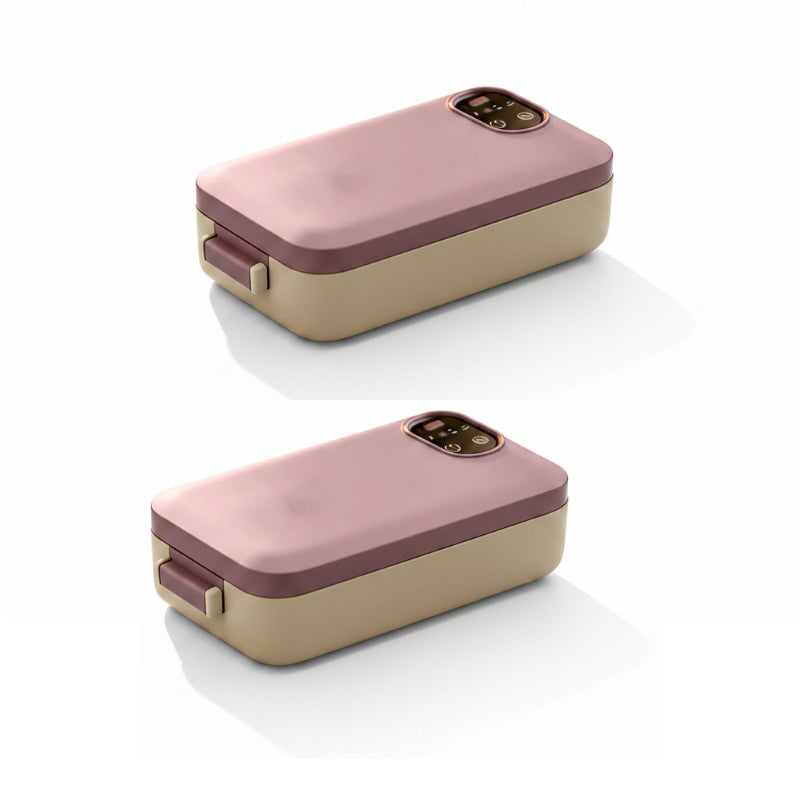 ✨ Portable Electric Lunch Box – Self-Heating, 7200mAh, 304 Stainless Steel 🔋