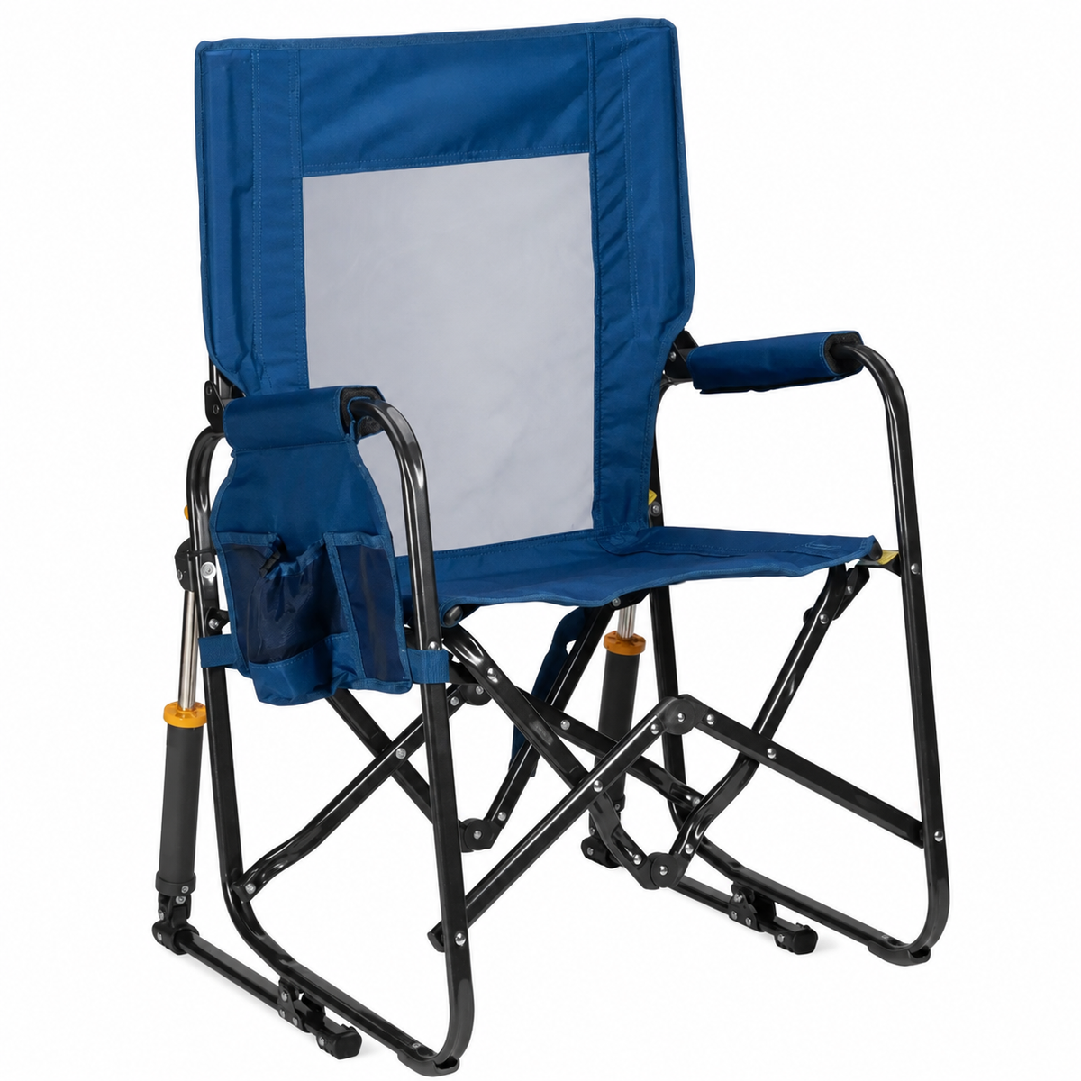 Compact Stowaway Rocking Chair — Portable Fold-Flat Outdoor Chair