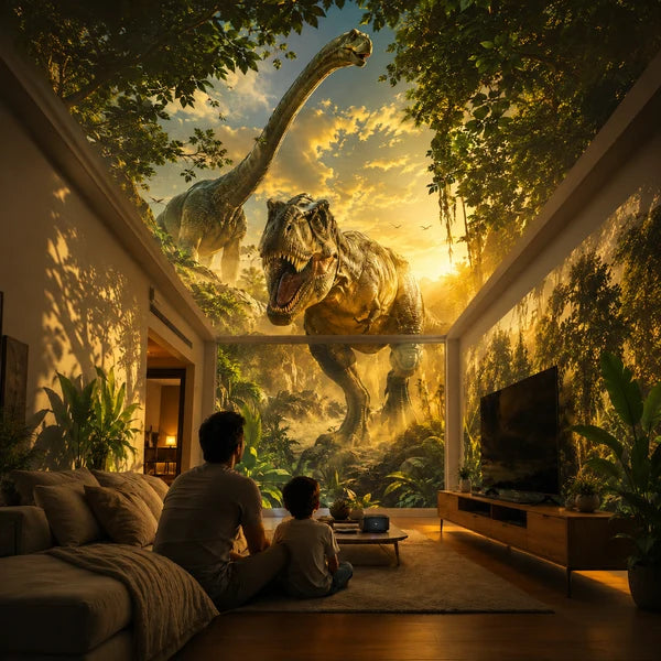 USB Scene Projector — Holiday, Galaxy & Nature Themes
