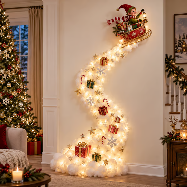 Christmas Magic Trail Wall Light — 10 Festive Designs