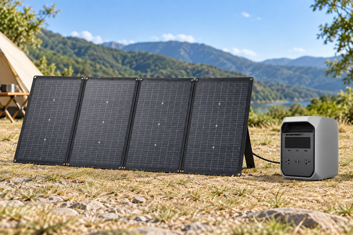 1024Wh Portable Power Station — 1800W AC & Solar Charging Kits