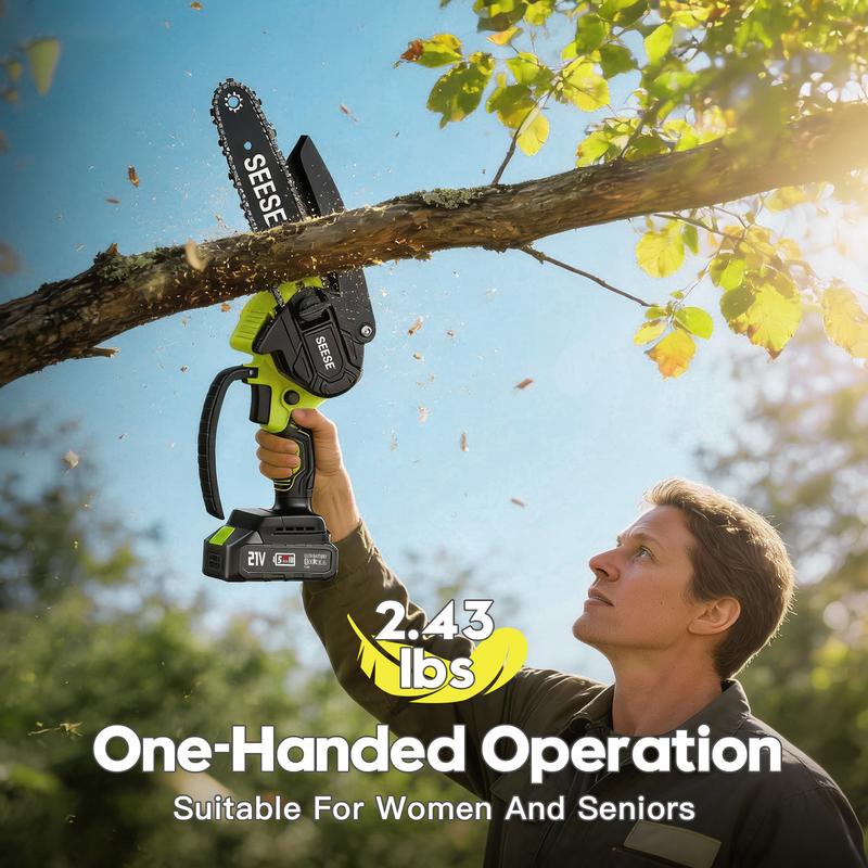 6-Inch Brushless Cordless Mini Chainsaw