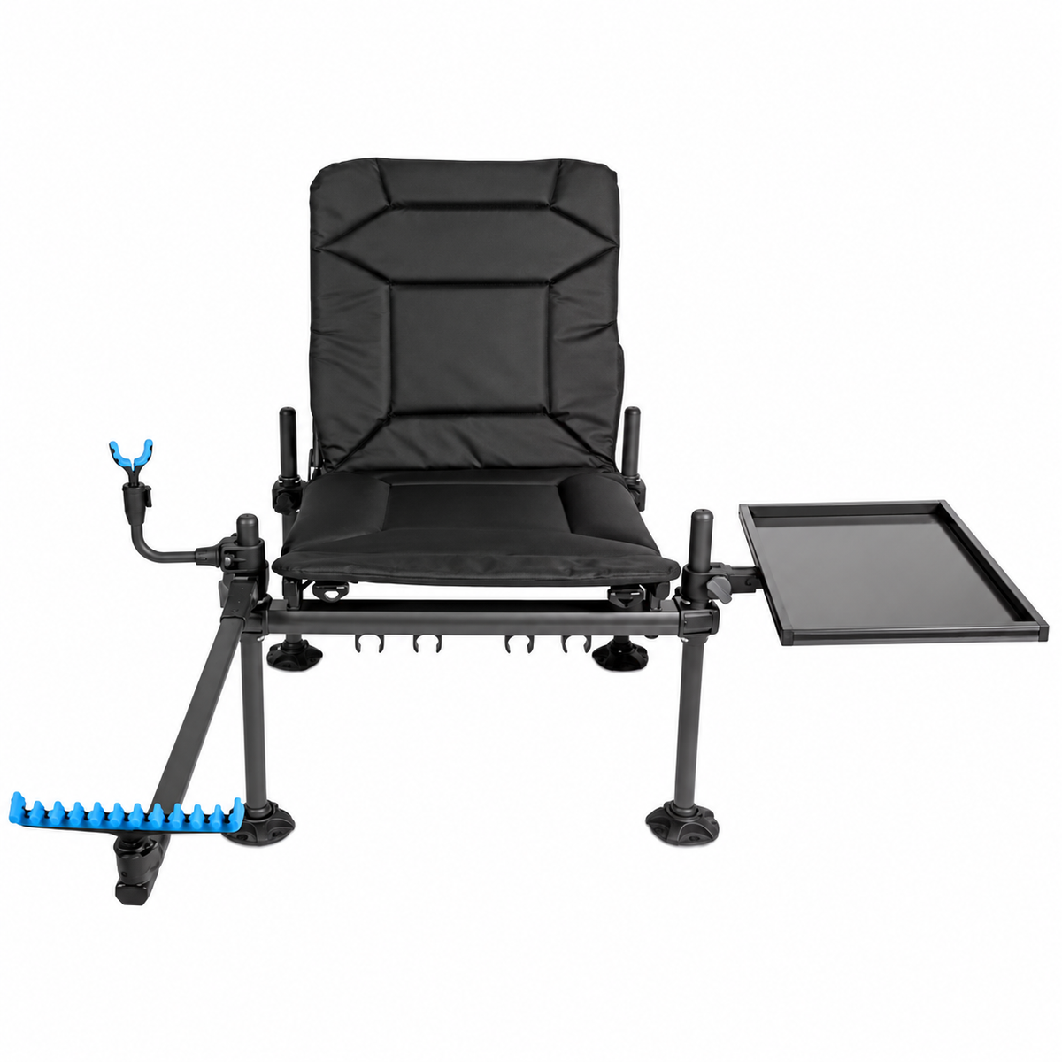 🔥 LAST DAY OFFER – Adjustable Feeder Fishing Chair Combo with Side Tray & Rod Supports 🎣