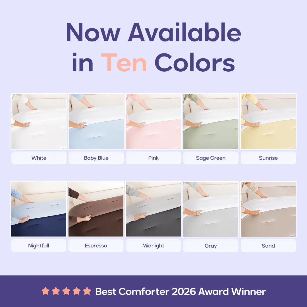 Ultra-Fluffy Machine-Washable Comforter