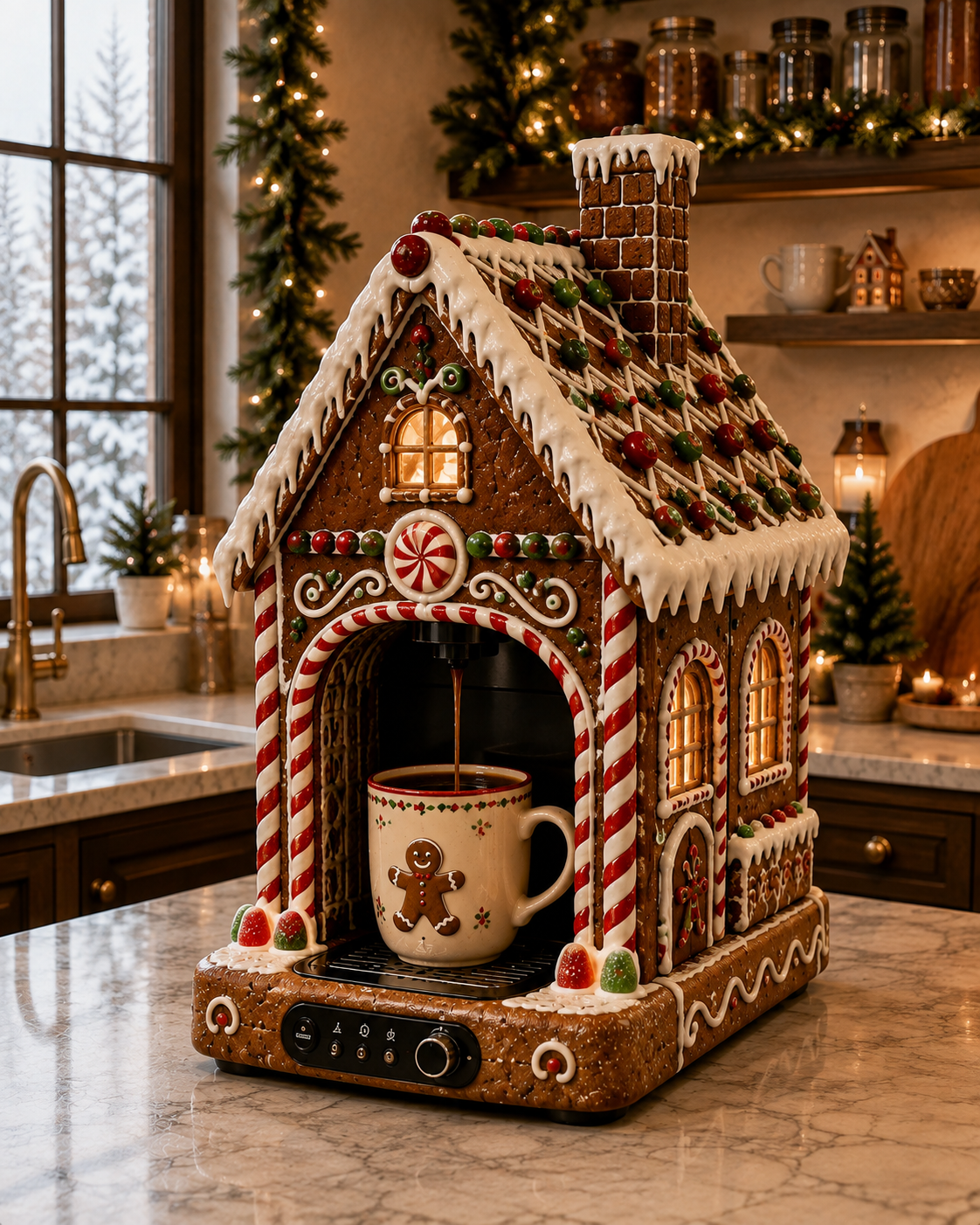 Merry Brews Christmas Coffee Maker Collection — 5 Festive Designs