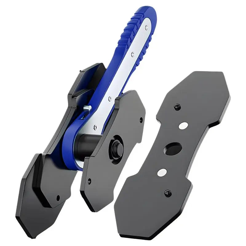 Ratcheting Brake Caliper Piston Press Tool — Blue or Red