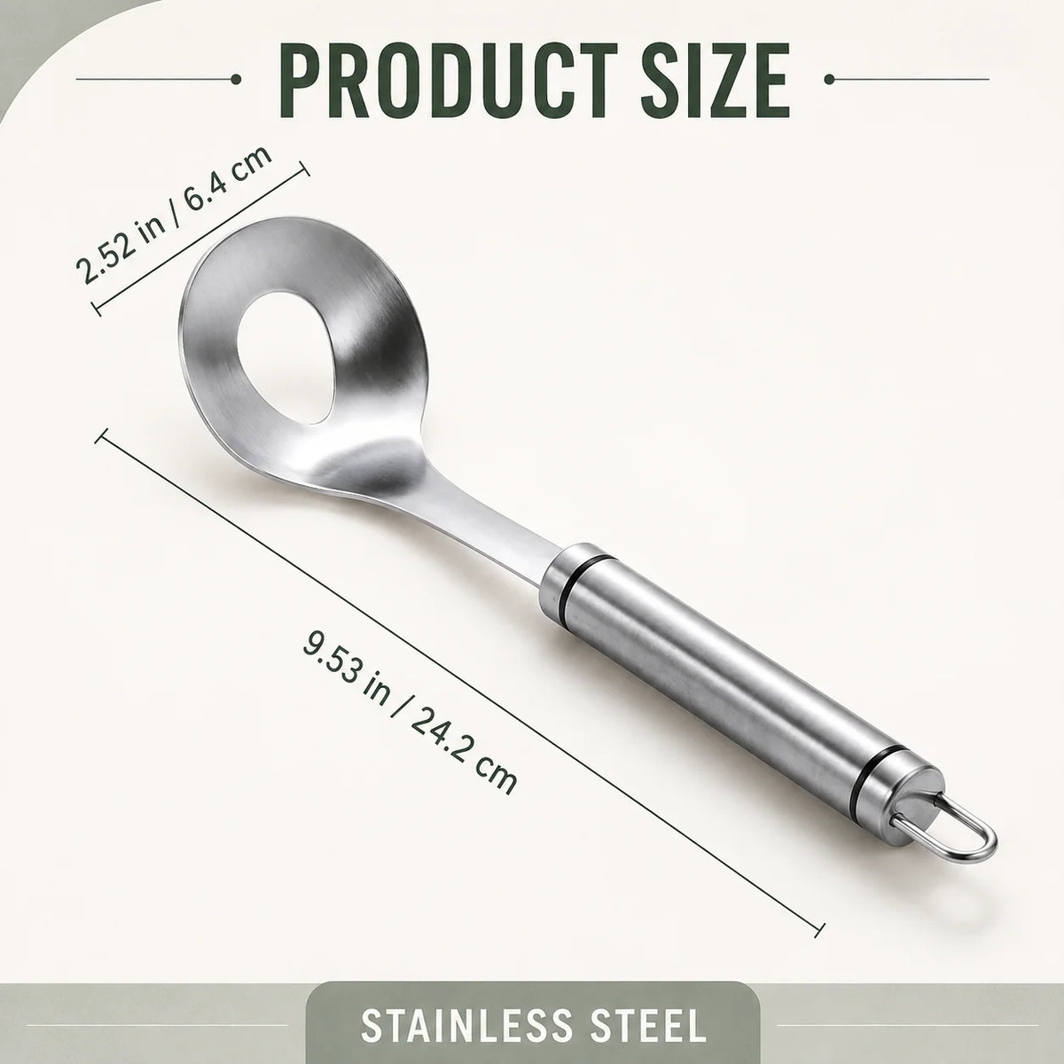 Stainless Steel Meatball Shaping Spoon & Scoop