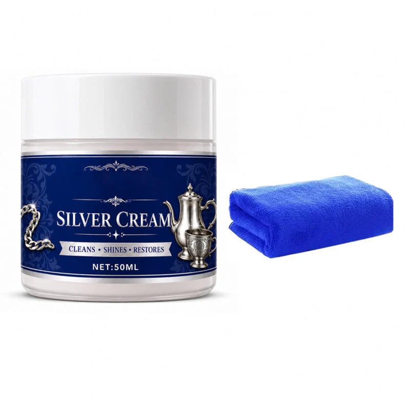 Silver Cleaning & Polishing Cream — Two 50 ml Jars