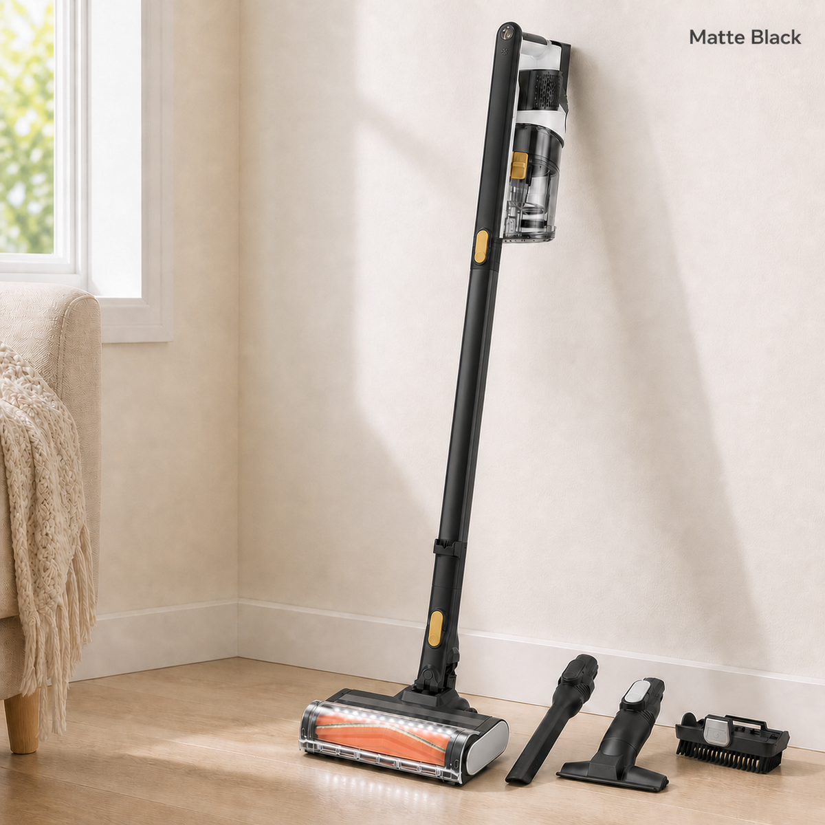 Cordless Stick & Handheld Vacuum with HEPA Filtration