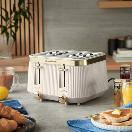 4-Slice Textured Toaster