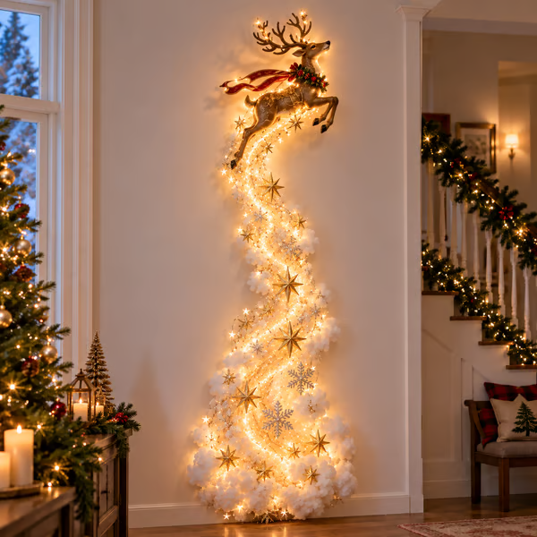 Christmas Magic Trail Wall Light — 10 Festive Designs