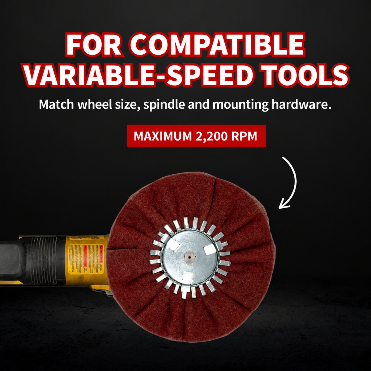 Satin Airway Buffing Wheels — Ultra-Fine & Very Fine Metal Finishing