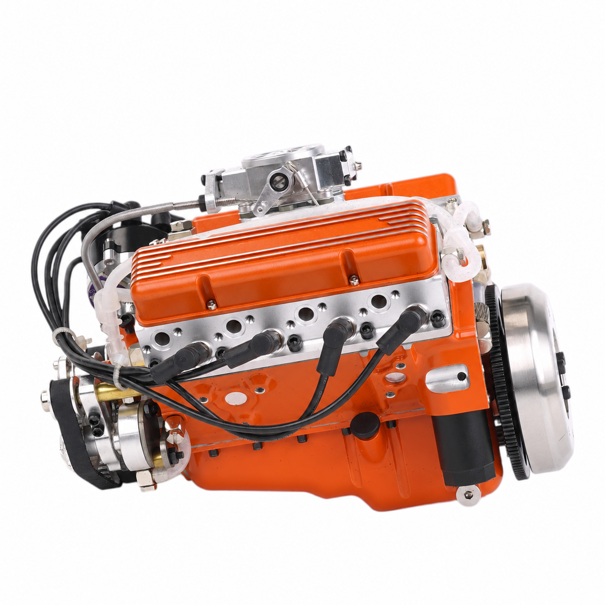 1/6 Scale 44cc OHV V8 Gasoline Engine Model Kit — Water-Cooled, 4-Stroke