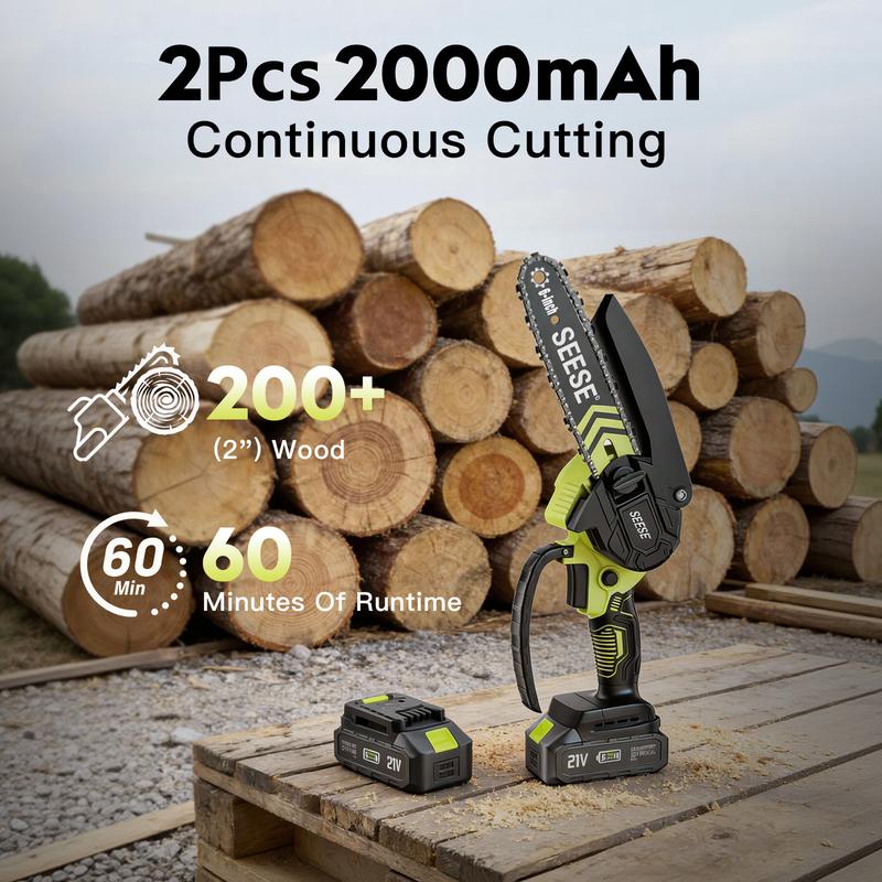 6-Inch Brushless Cordless Mini Chainsaw