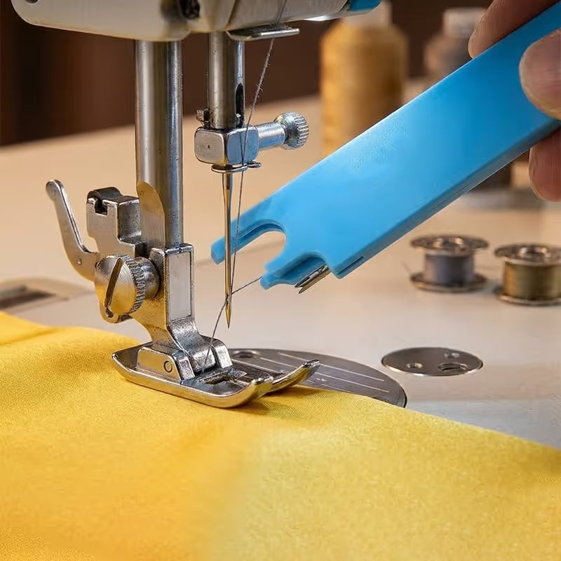 Long-Handle Needle Threading Aid