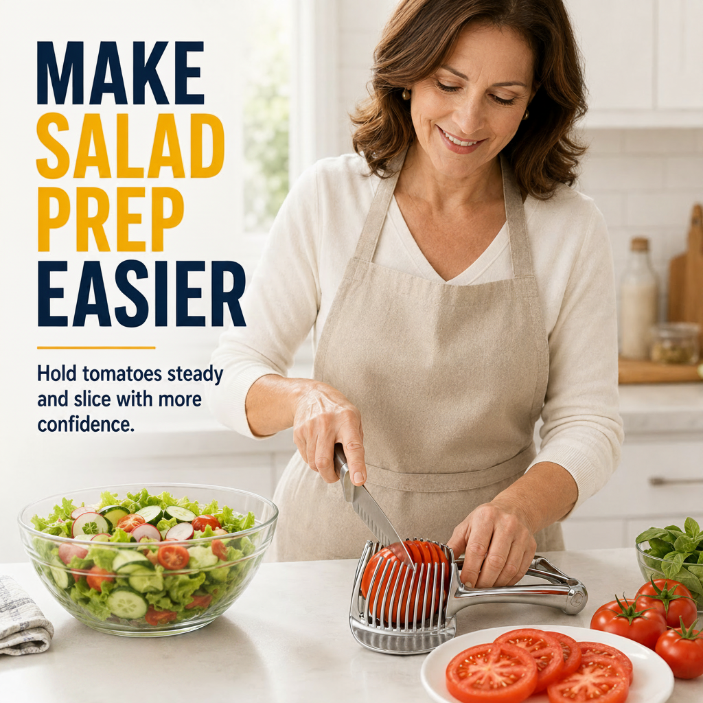 Metal Fruit & Vegetable Slicing Guide