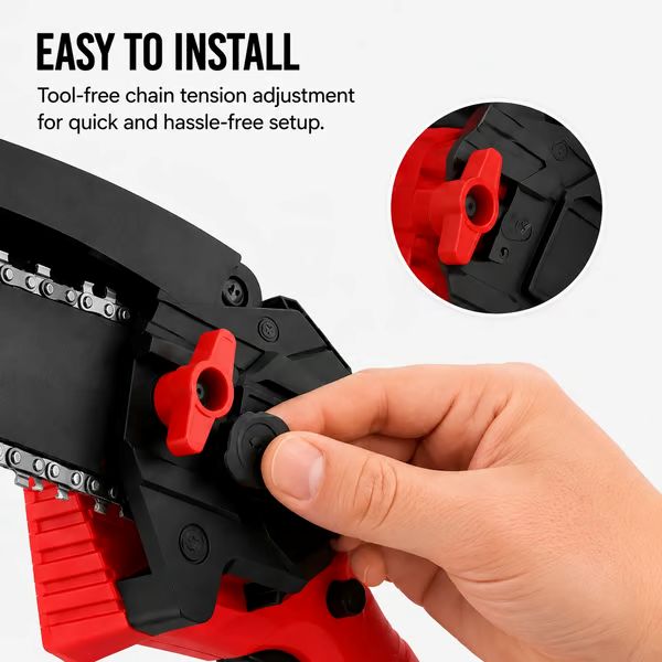 Cordless Mini Chainsaw Kit — Choose 1, 2 or 3 Batteries