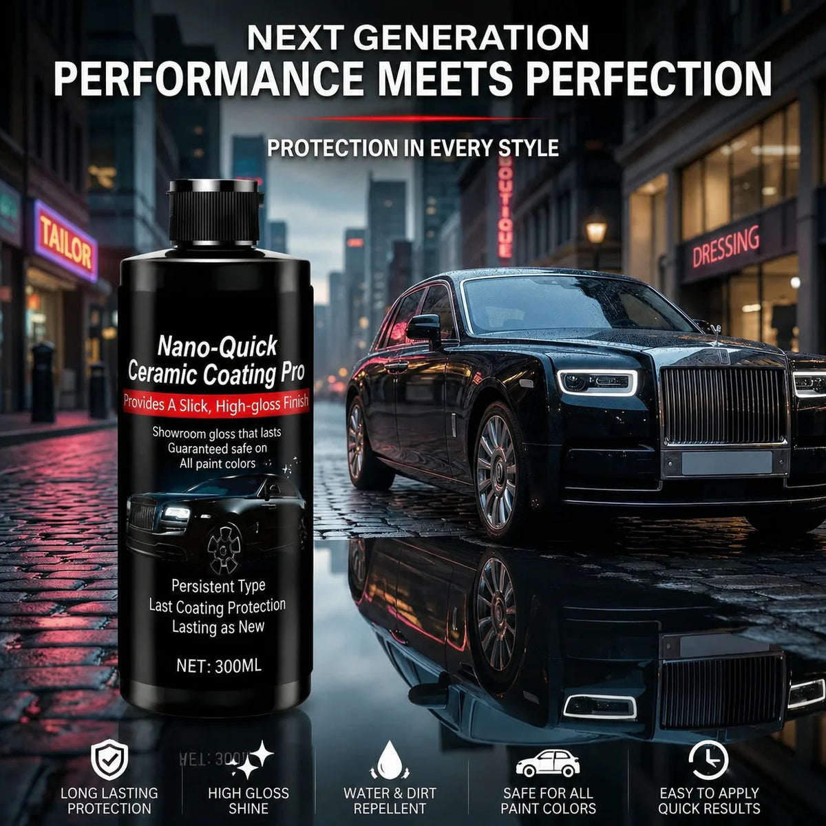 Automotive Ceramic Coating Spray — 100 ml