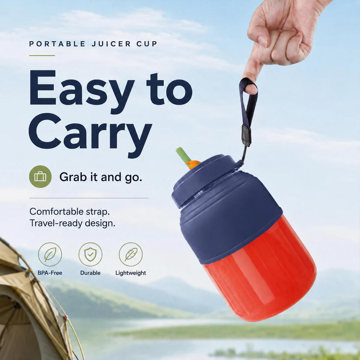 Rechargeable Portable Smoothie Blender Cup