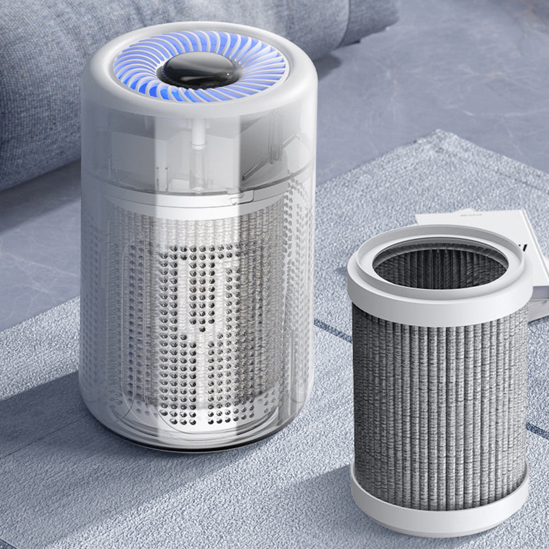 Compact USB Air Purifier with Filter & Aroma Tablets