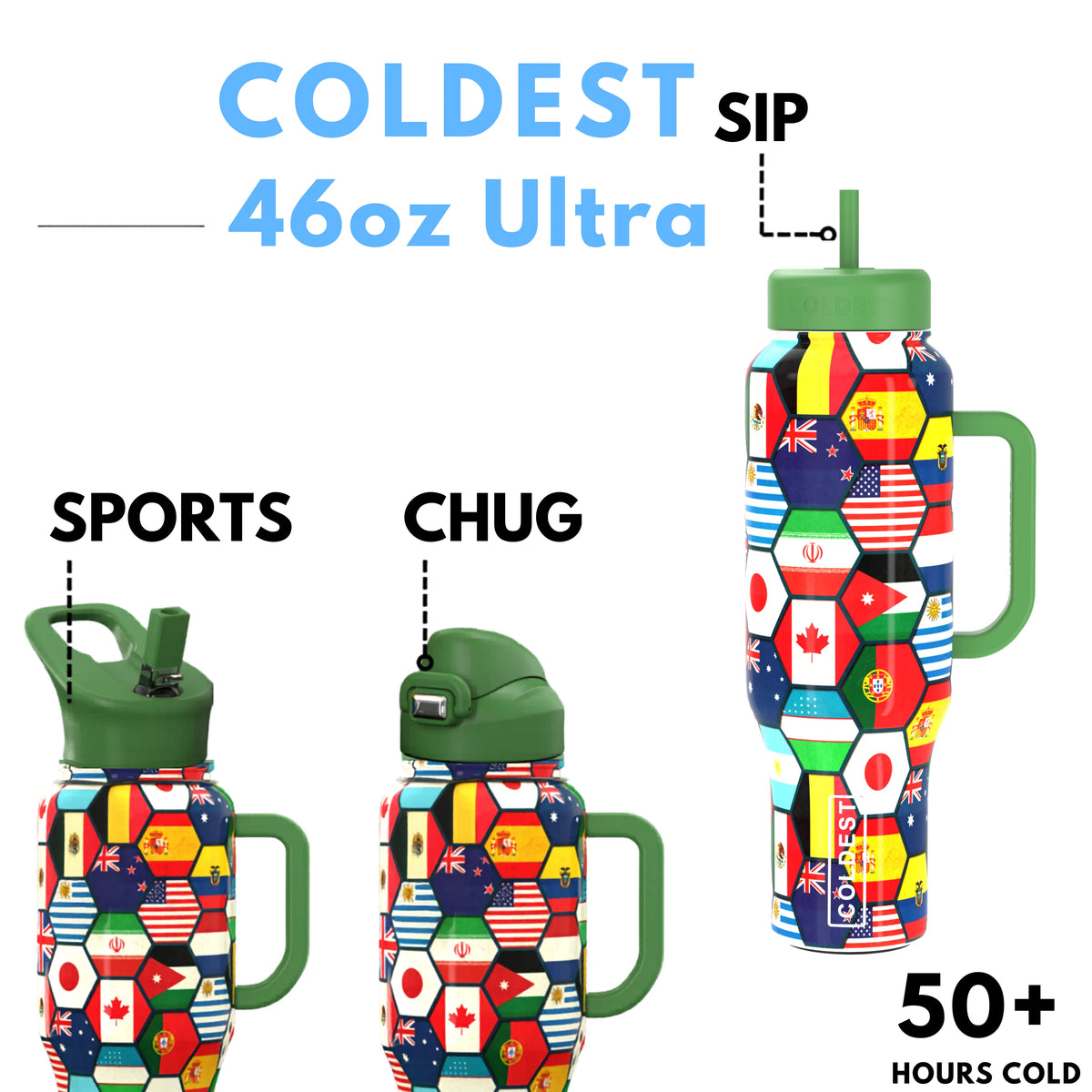 46 oz Insulated Water Bottle