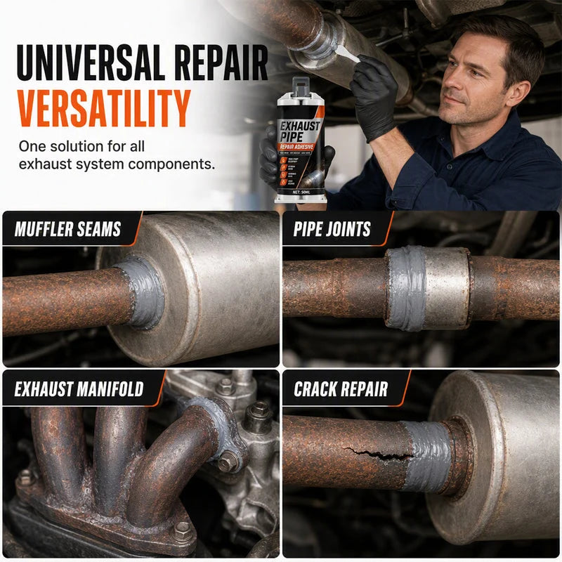Exhaust Pipe & Muffler Repair Adhesive — 50 ml