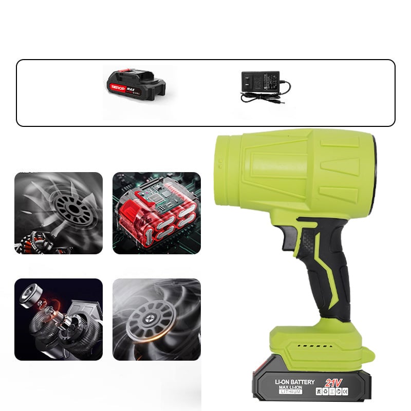 Cordless Turbo Jet Air Duster with Rechargeable Battery