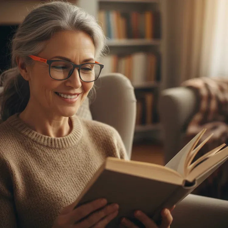 Flexible TR-Frame Reading Glasses