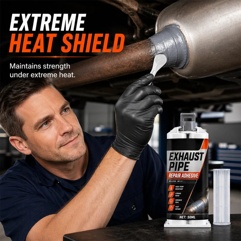 Exhaust Pipe & Muffler Repair Adhesive — 50 ml