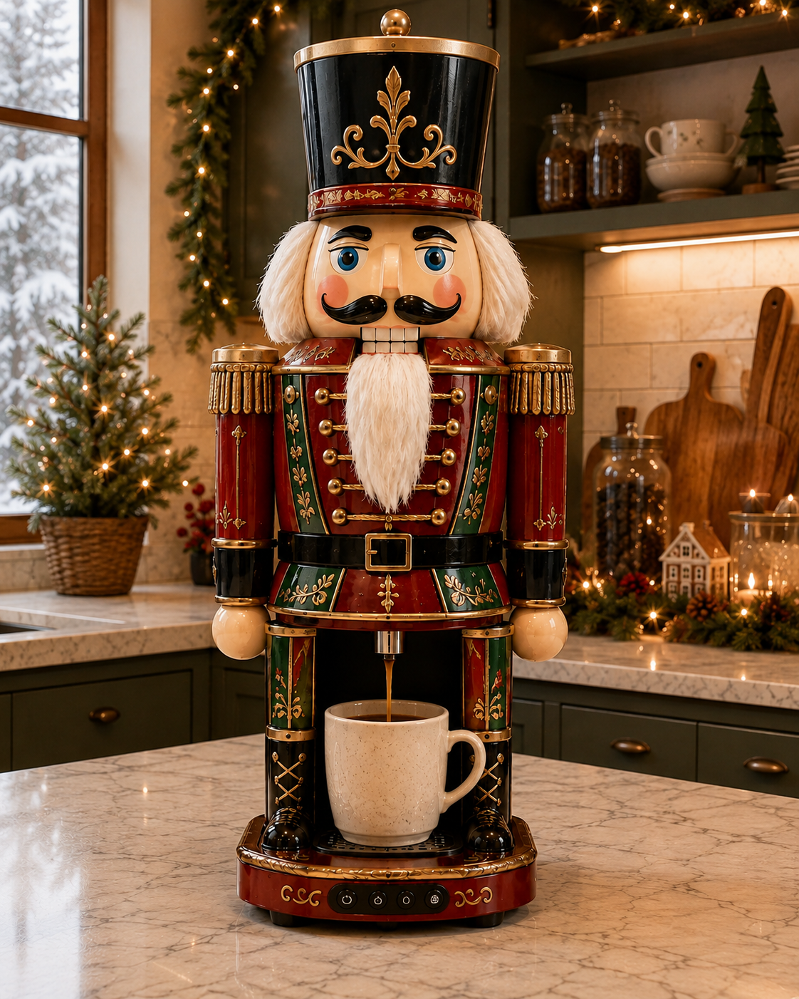 Merry Brews Christmas Coffee Maker Collection — 5 Festive Designs