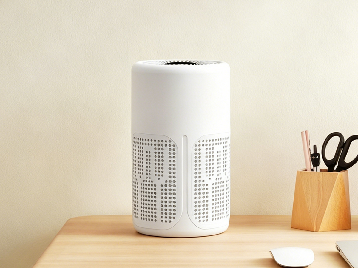 Compact USB Air Purifier with Filter & Aroma Tablets