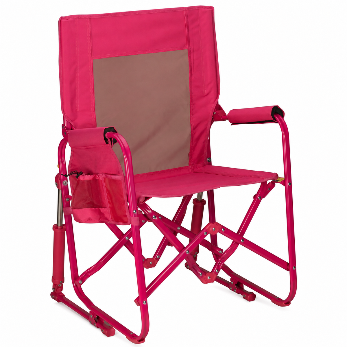 Compact Stowaway Rocking Chair — Portable Fold-Flat Outdoor Chair