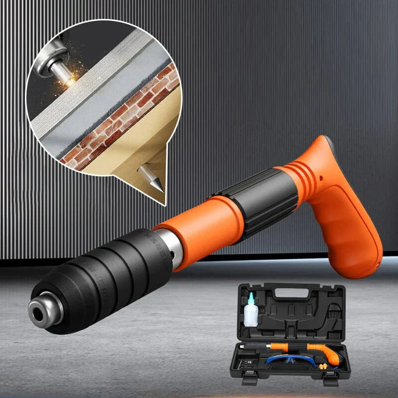 Compact Adjustable Nailer for Woodworking & Wall Fastening