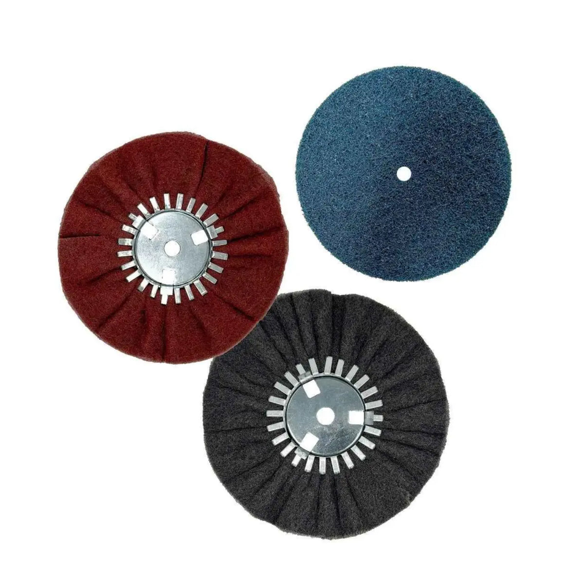 Satin Airway Buffing Wheels — Ultra-Fine & Very Fine Metal Finishing