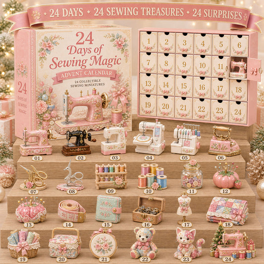 24-Day Sewing Miniatures Advent Calendar