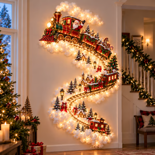Christmas Magic Trail Wall Light — 10 Festive Designs