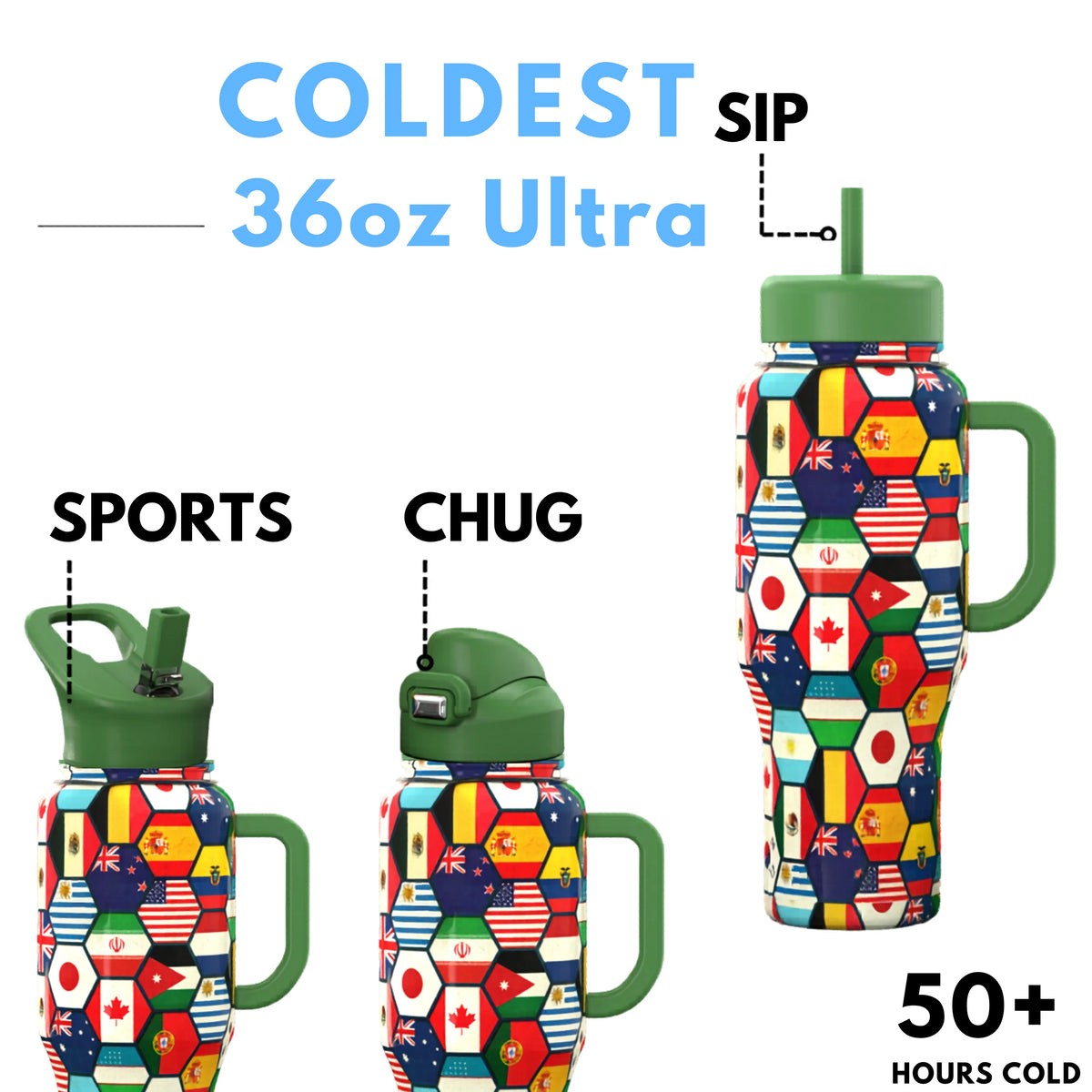36 oz Insulated Water Bottle