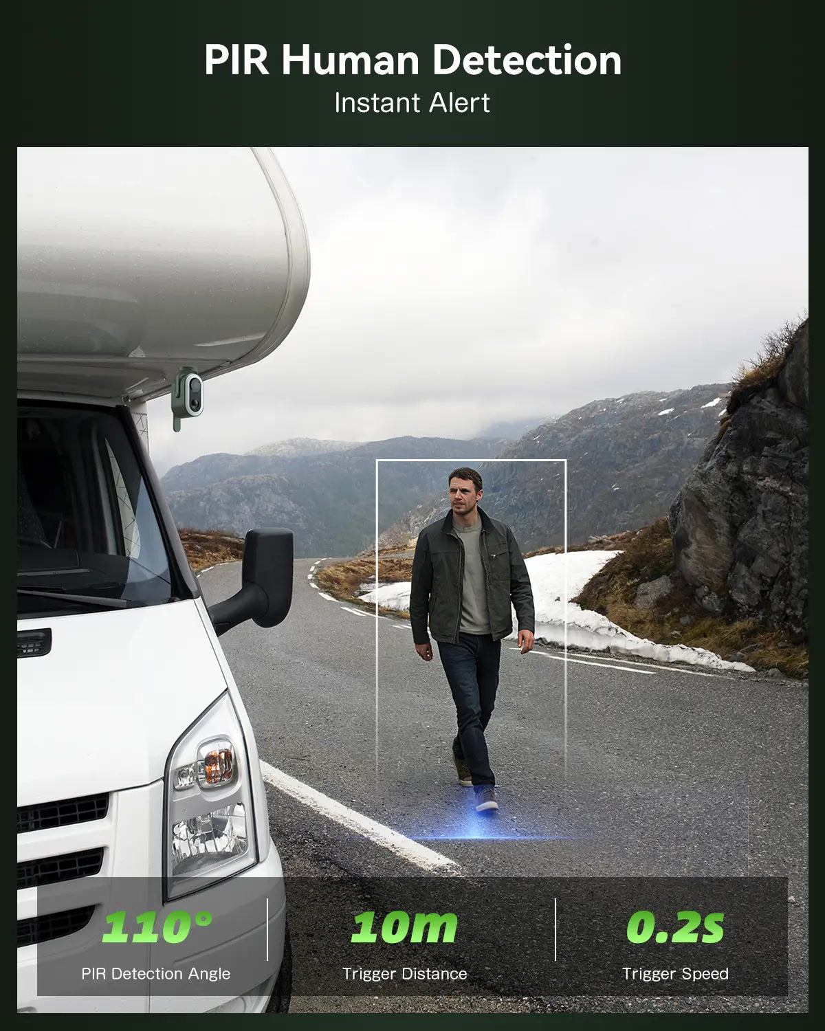 4G LTE Camping Camera — 2K HD, 6000mAh & Magnetic Mount