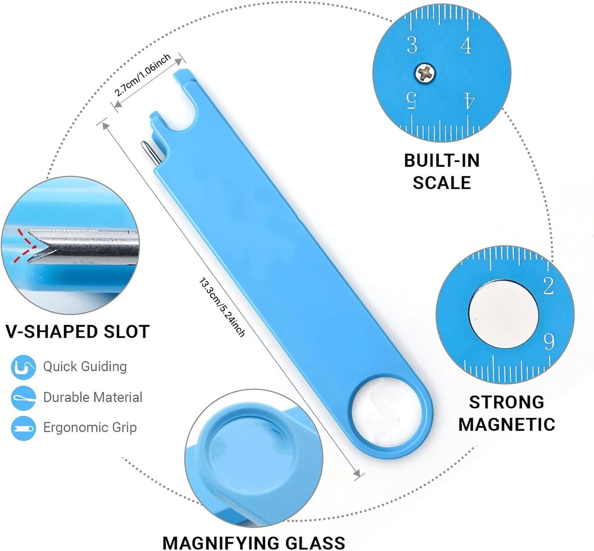 Long-Handle Needle Threading Aid