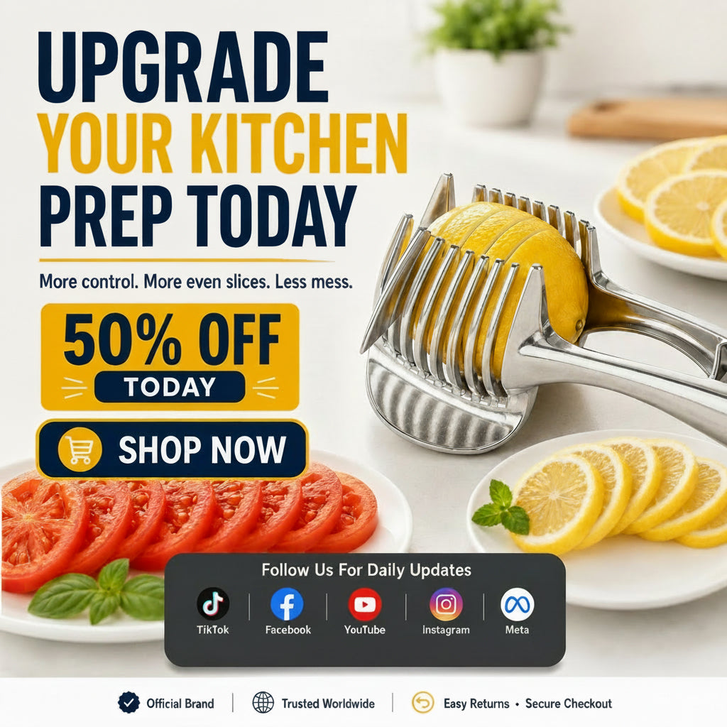 Metal Fruit & Vegetable Slicing Guide