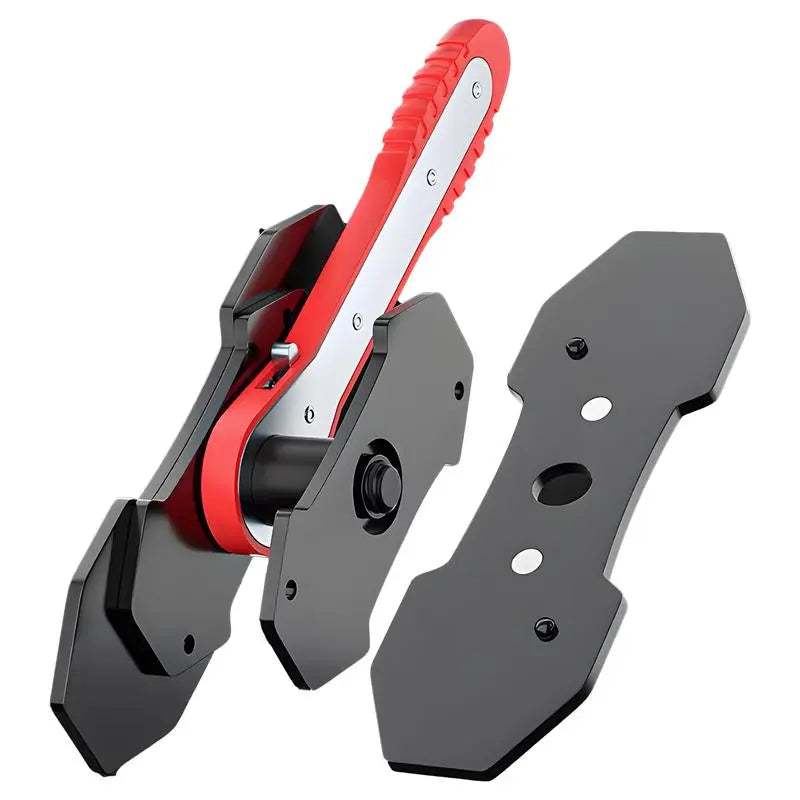 Ratcheting Brake Caliper Piston Press Tool — Blue or Red