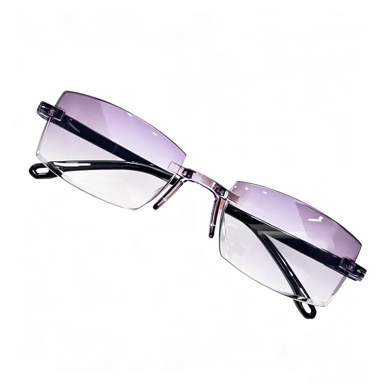Diamond-Cut Frame Reading Glasses