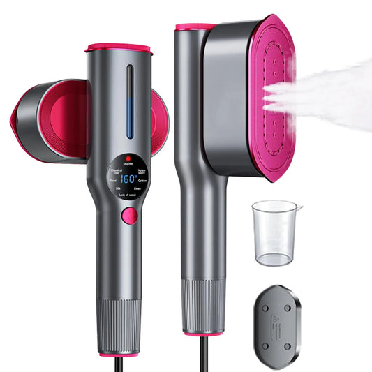 2-in-1 Handheld Garment Steamer & Iron
