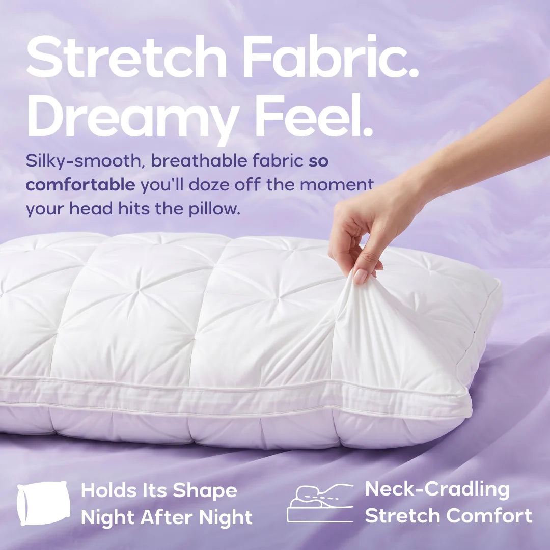 Dual-Layer Fluffy Pillow